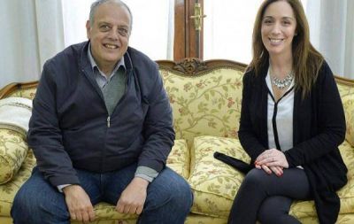 Vidal se reuni� con el intendente de Lavalle, Rodr�guez Ponte