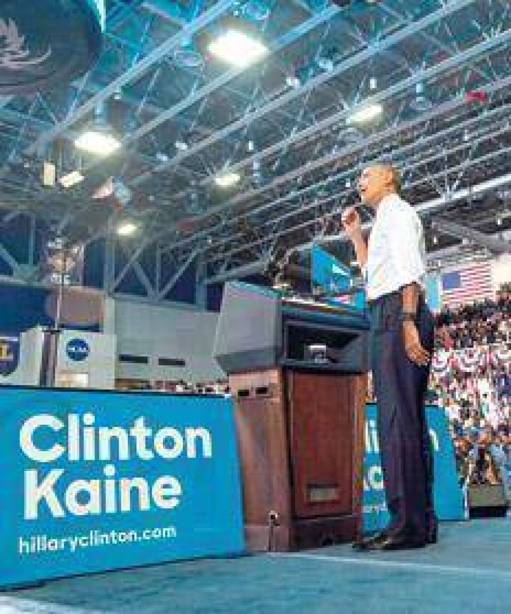�Hillary nos llevar� hacia adelante�