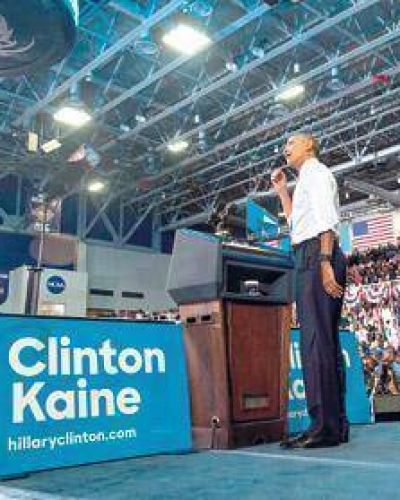 �Hillary nos llevar� hacia adelante�