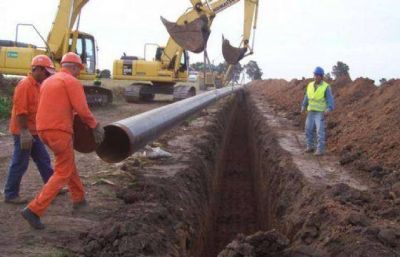 Prometen 7 mil empleos por cloacas y gasoductos