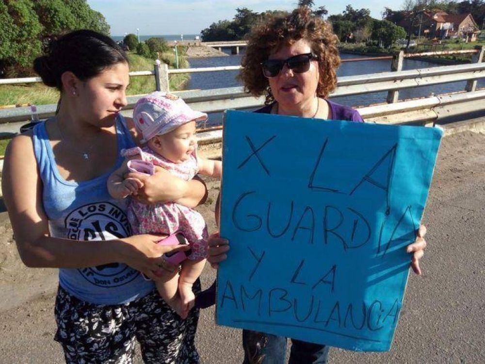 Vecinos de Chapadmalal volvieron a protestar en la ruta 11
