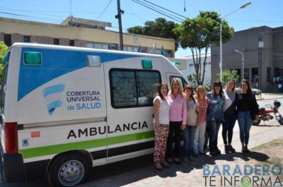 Lleg� la nueva ambulancia para el Hospital