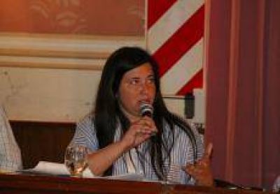 Pol�mica con Burgos: Estall� Florencia S�nchez y tild� de 