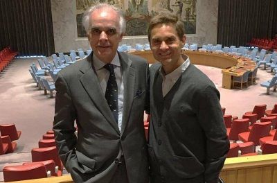 Sciurano se reuni� con el Representante Permanente de la Argentina ante las Naciones Unidas