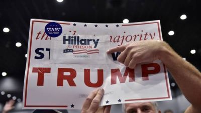 Fren�tico cierre de campa�a de Hillary y Trump