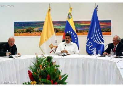 Nota Eclesial: la mesa de di�logo en Venezuela