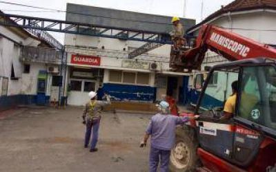 Almirante Brown: Comenz� la obra de ampliaci�n del Hospital Mel�ndez
