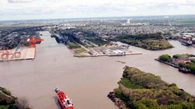 Proyectan una autov�a que conecte el Puerto La Plata con la Ruta 6