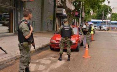 Llegaron 150 nuevos gendarmes a Echeverr�a