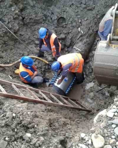 Rotura de un acueducto complica el servicio de agua potable