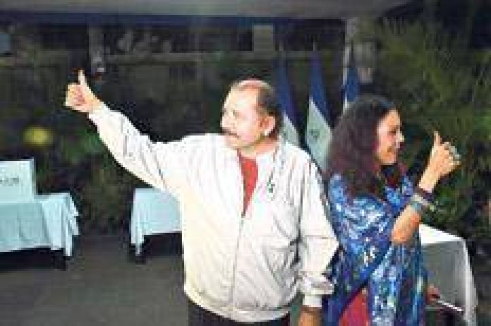 Ortega gan las elecciones en Nicaragua