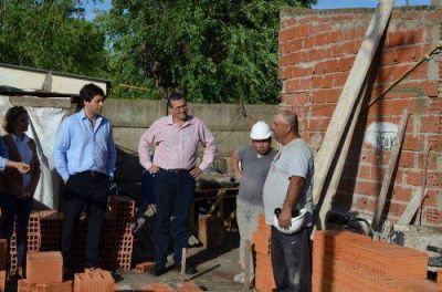Garc�a de Luca y Suescun recorrieron las obras que Naci�n financiar� por $36 millones