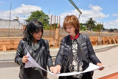 Avanzan las obras para el nuevo edificio de Salud y Medio Ambiente
