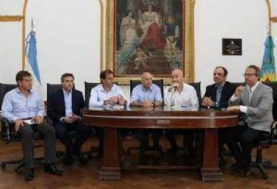 Ducot� encabez� el encuentro de intendentes