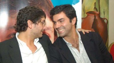 Los chicos se acomodan