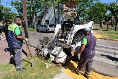 San Fernando realiz� un operativo de limpieza y prevenci�n del dengue en Virreyes