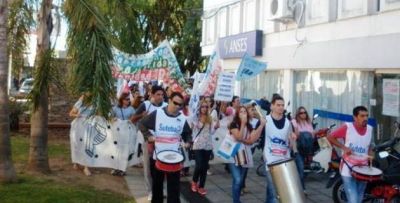 El jueves paro del Frente Gremial Docente en toda la provincia