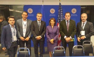 Pamp�n particip� como observador de las elecciones de Estados Unidos