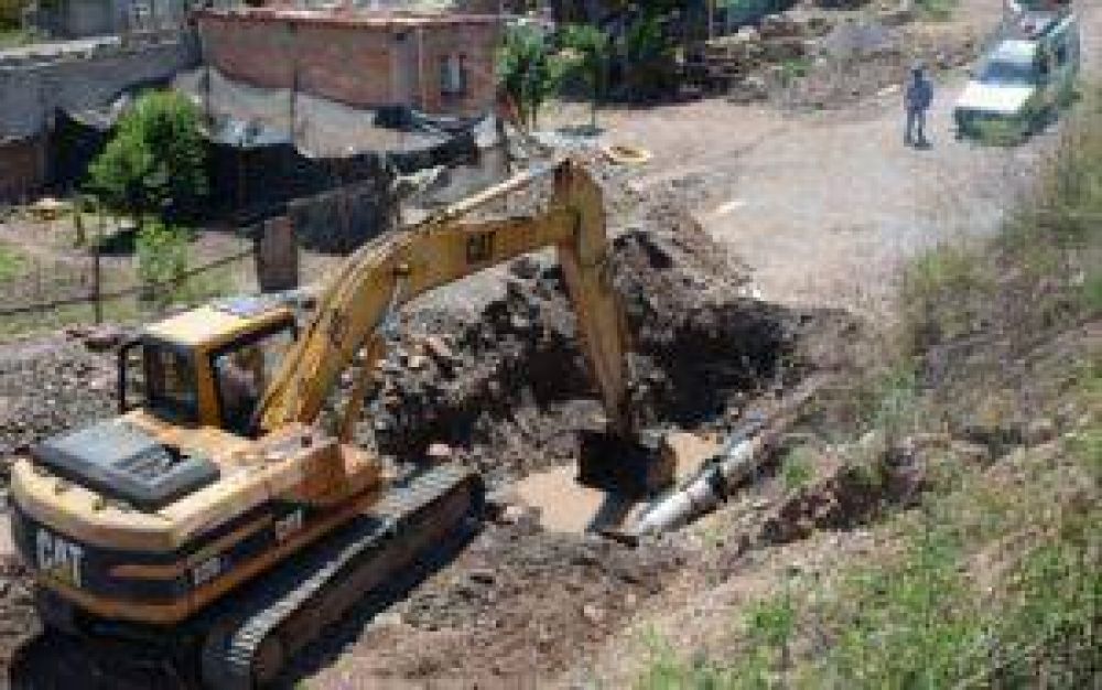 Ejecutan importantes obras para optimizar el abastecimiento de agua en Jujuy