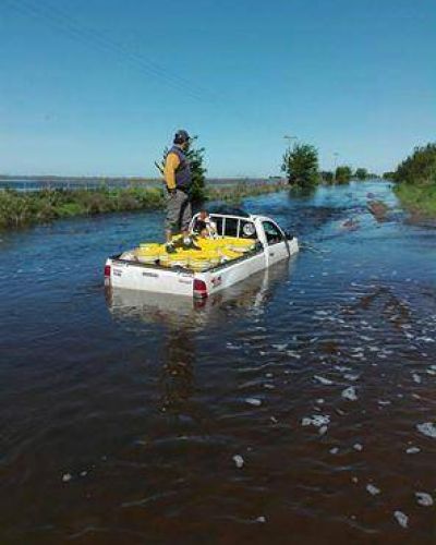 Se calcula en m�s de 5 mil millones de pesos las p�rdidas por las inundaciones en General Villegas
