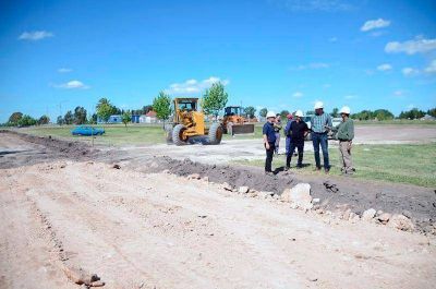 Comenz� la construcci�n del parque lineal en Villa Magdalena