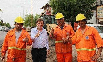 Comenz� la repavimentaci�n y ensanche de Ruta 8 en San Miguel