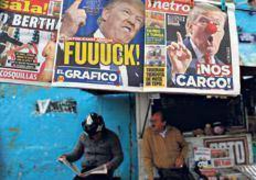 México cayó en la pesadumbre por culpa de Trump