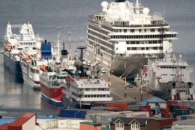 La ampliaci�n del Puerto de Ushuaia es una realidad