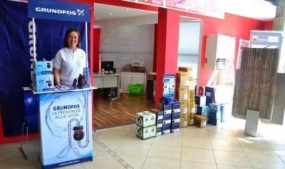 Bombas Grundfos ampl�a su oferta en la ciudad de la mano de Hierromad Austral