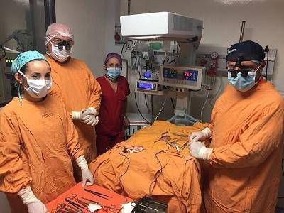 Exitosa operaci�n card�aca en el Hospital Penna a una beba de 33 d�as y 1 kg. de peso