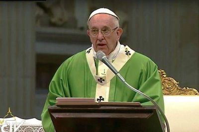 Texto completo de la homil�a del papa Francisco en el Jubileo de las personas socialmente excluidas