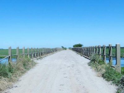 El Municipio gestion� inversiones para reparar el puente sobre Arroyo Girado