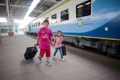 El pr�ximo domingo comienza a funcionar el tren