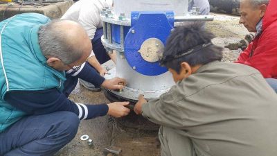 Ya se comenz� a dar el servicio de agua