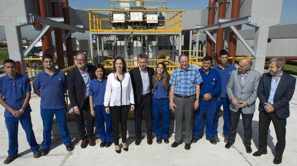 Macri dijo que el a�o que viene inaugurar� una obra por d�a