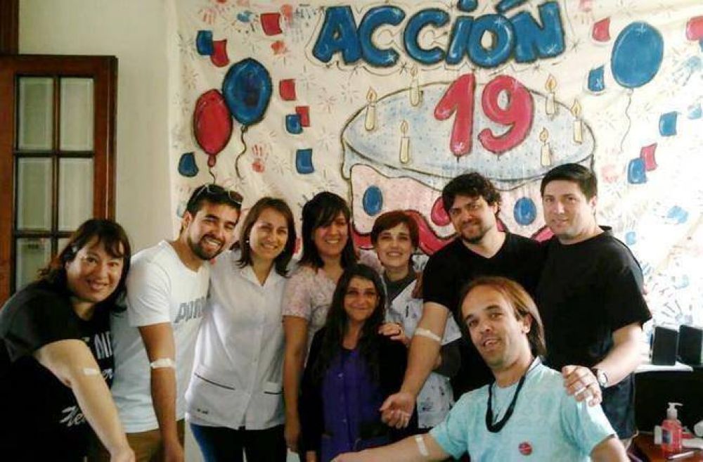 La Juventud de Accin Marplatense en Jornada de Donacin Voluntaria de Sangre