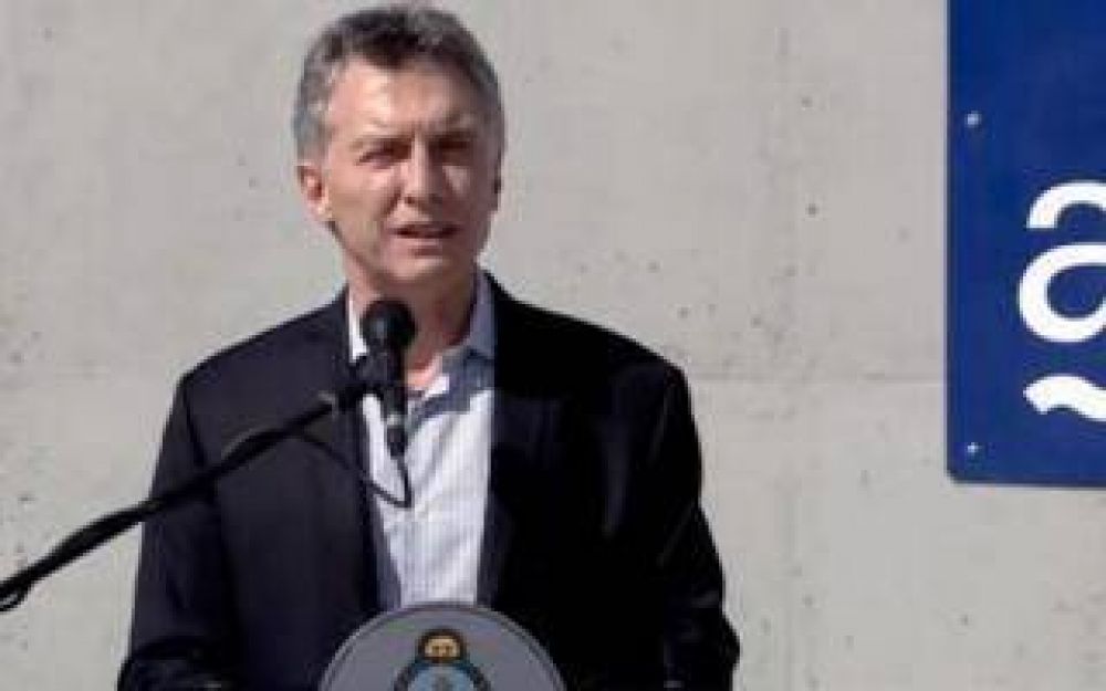 Macri habl� de Trump tras inaugurar una planta depuradora en Lan�s