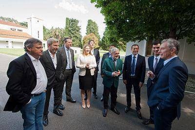 Bahl le expres� a Macri el respaldo del Gobierno entrerriano a la boleta �nica electr�nica 