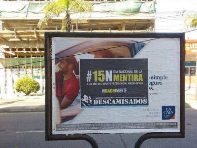 Zona norte amaneci� empapelada con: 