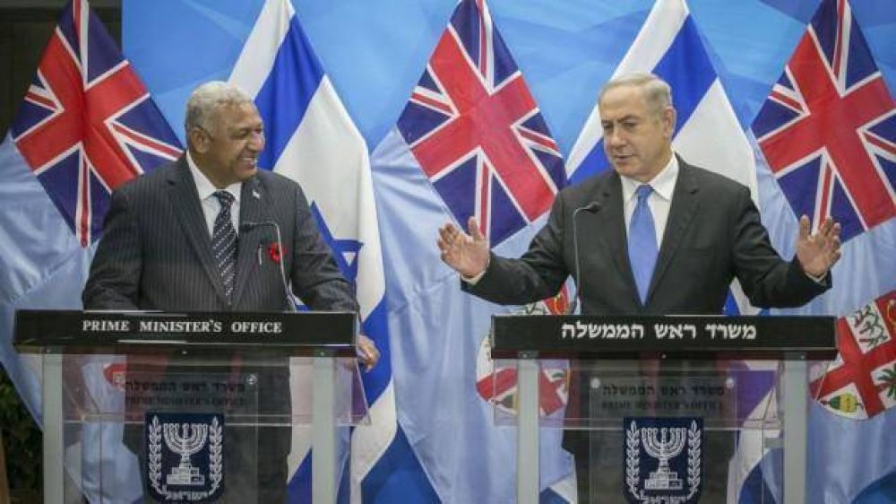 Netanyahu anuncia la primera visita de un primer ministro israel a Fiji