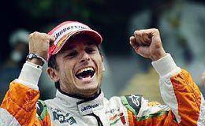 Fisichella cumple su sue�o: ser� piloto de Ferrari hasta fin de a�o