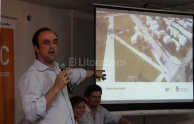 Jos� Corral present� obras que renovar�n Guadalupe Oeste y Coronel Dorrego