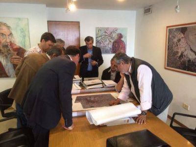 Inundaciones: reuni�n en Hidra�lica con intendentes y funcionarios de la regi�n afectada