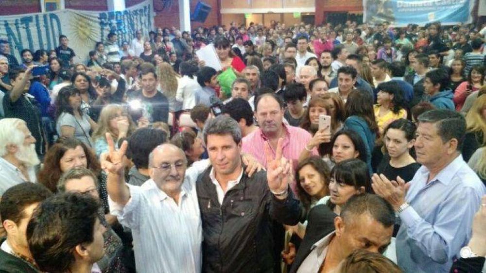 Sergio U�ac proclam� a las autoridades del PJ caucetero
