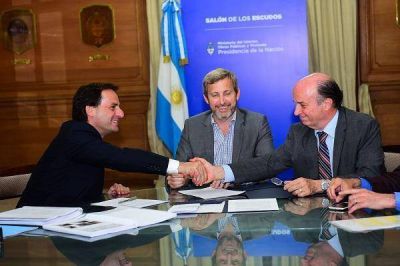 Ariel Sujarchuk firm� el traspaso de Escobar a la concesi�n de AYSA