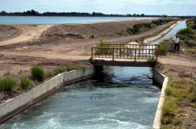 Avanzan obras para optimizar el riego al norte de San Mart�n