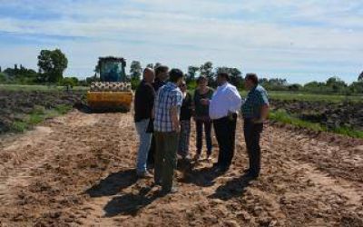 Nedela recorri� las obras del Pro.Cre.Ar en el barrio Santa Teresita