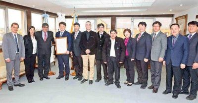 Comitiva religiosa internacional fue recibida en Casa de Gobierno