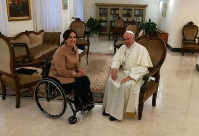 Michetti dijo que Francisco le asegur� que ve 