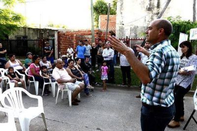Anuncian la construcci�n del Poli N�9 en el barrio Presidente Per�n